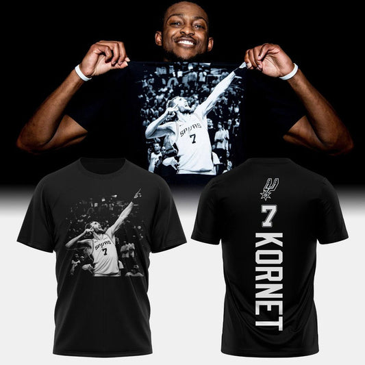 San Antonio Spurs Luke Kornet Limited T-shirt