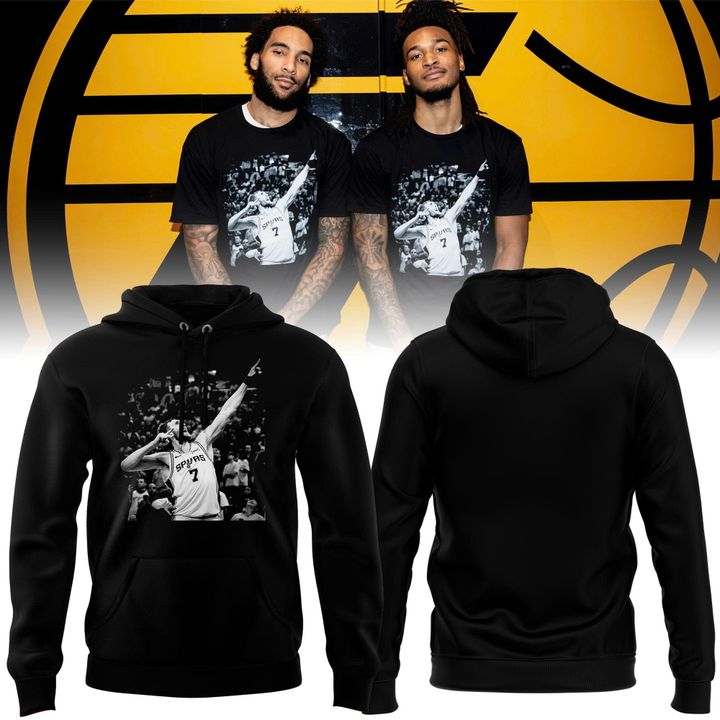 Limited edition hoodie "Luke Kornet" San Antonio Spurs for fans
