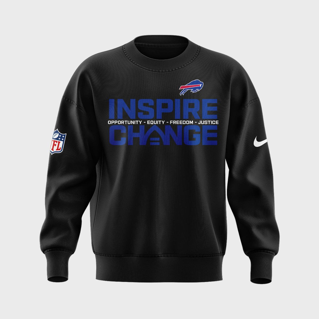 Limited Edition Buffalo Bills '' INSPIRE CHANGE '' 2025 SWEATSHIRT
