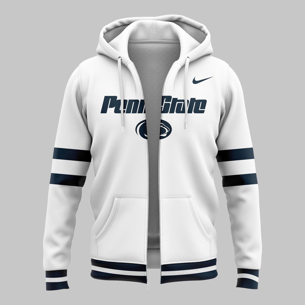 Penn State Hockey Beaver Stadium Uniform Zip Hoodie - Limited Edition