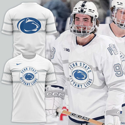 Penn State Hockey Throwback Uniform T-Shirt - Limited Edition