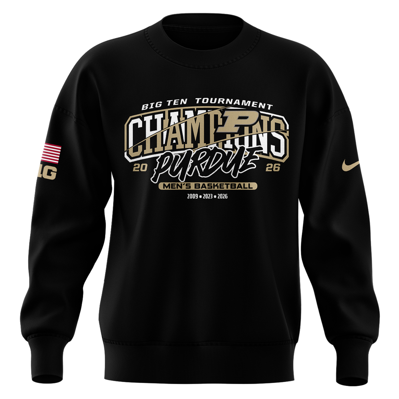 Purdue Men's Basketball 2026 Big Ten Tournament Champions SWEATSHIRT