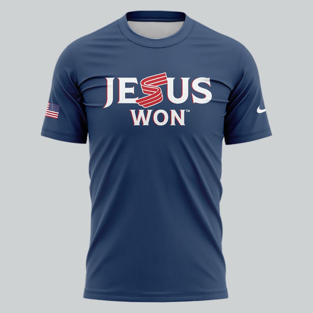 Jesus Won John 16 33 United States national baseball team Navy T-Shirt