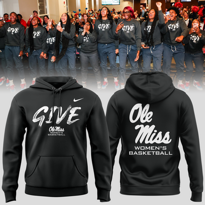 Ole Miss Rebels Women's Basketball Give Hoodie