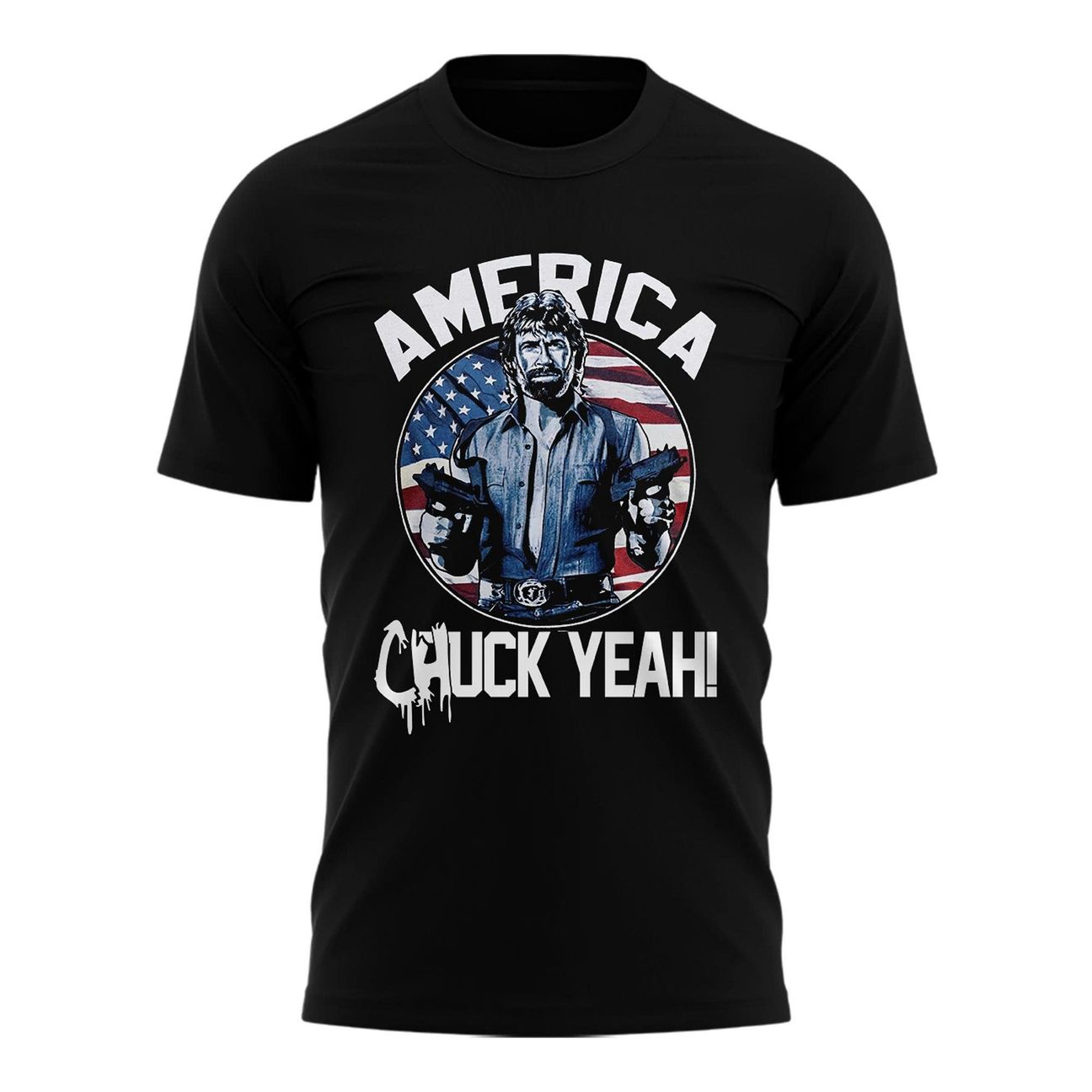 "America! Chuck Yeah" T-Shirt for fans Chuck Norris!