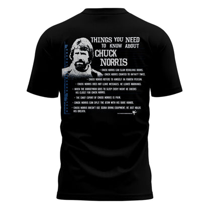 Chuck Norris - The man who cannot be defeated tee