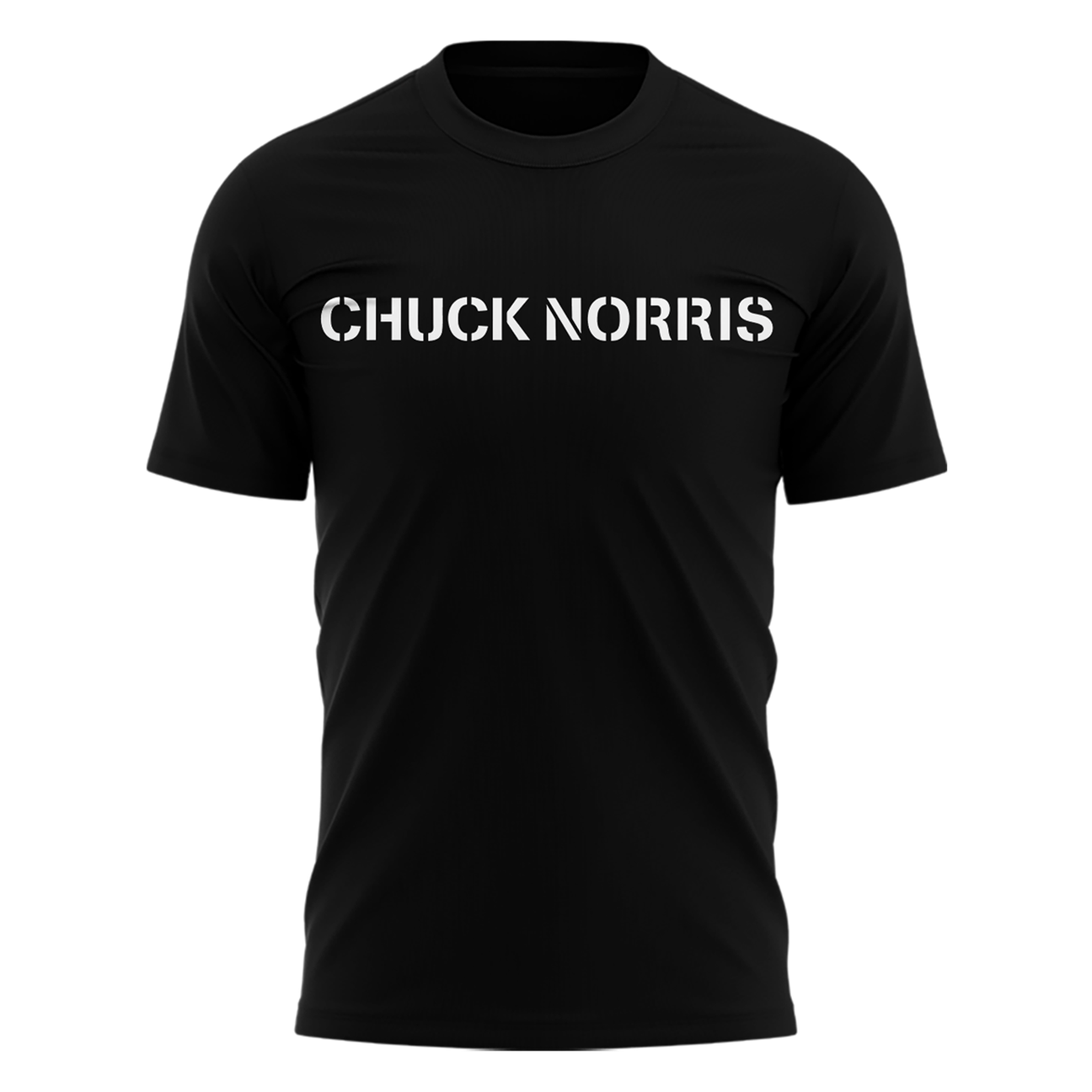 Chuck Norris T-Shirt Black Signed for fans