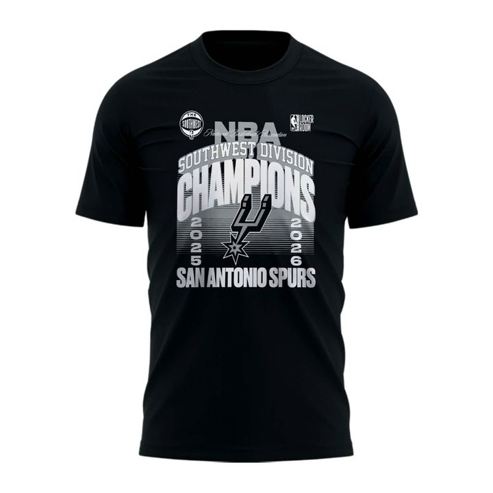 Special 2026 Southwest Division Champions San Antonio Spurs T-Shirt