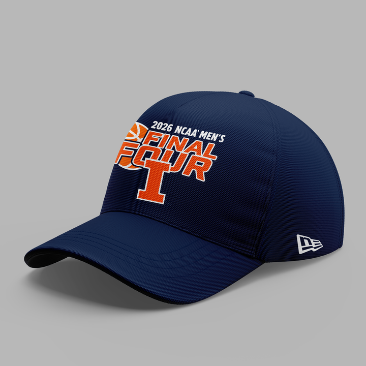 10.Illinois Fighting Illini 2026 NCAA Men's Basketball Tournament March Madness Final Four T-Shirt