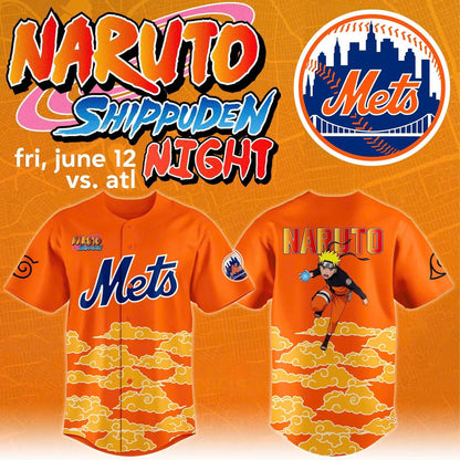 New York Mets x Naruto Night 2026 Jersey Collection