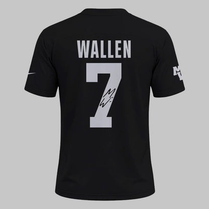 2026 Exclusive Version Signed Jersey Morgan Wallen x Las Vegas Raiders for fans!