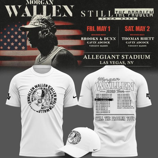 Special Edition T-Shirt Morgan Wallen x Las Vegas Raiders for fans.
