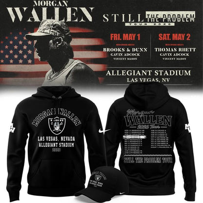 Limited Edition Hoodie Morgan Wallen x Las Vegas Raiders