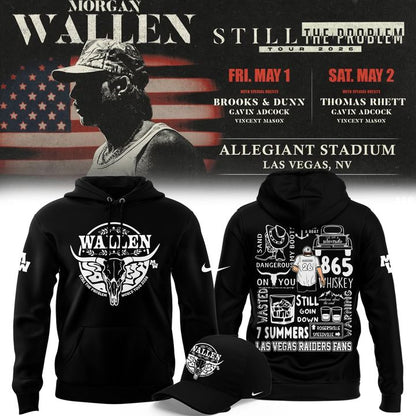 Limited Edition Hoodie Morgan Wallen x Las Vegas Raiders.