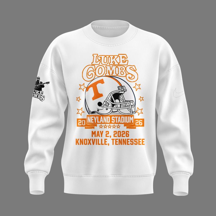 Luke Combs x Tennessee Volunteers Football – Country Music 2026 Sweatshirt
