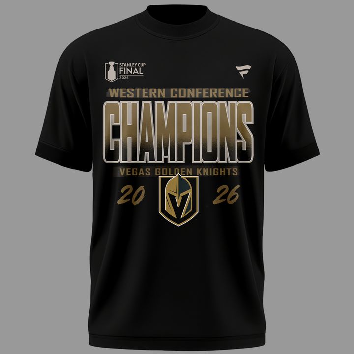 Vegas Golden Knights WESTERN CONFERENCE CHAMPIONS Tshirt 2026