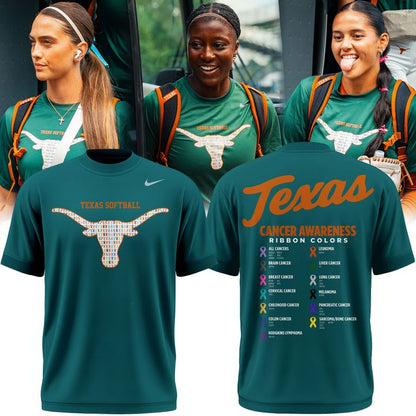 Special New Edition Texas Softball Green Tshirt 2026