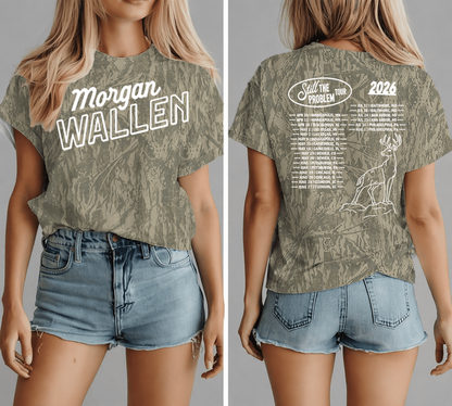 Limited Edition Morgan Wallen - Still The Problem Tour 2026 T-Shirt