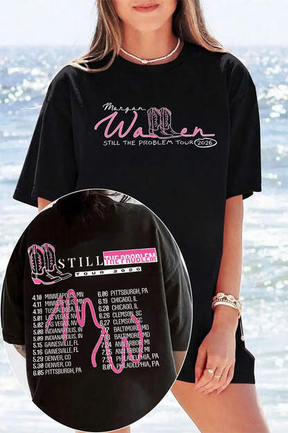 Exclusive Morgan Wallen - Still The Problem Tour 2026 T-Shirt