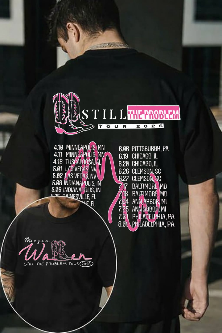 Exclusive Morgan Wallen - Still The Problem Tour 2026 T-Shirt