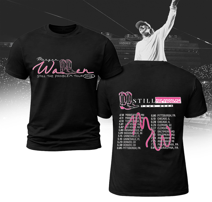Exclusive Morgan Wallen - Still The Problem Tour 2026 T-Shirt