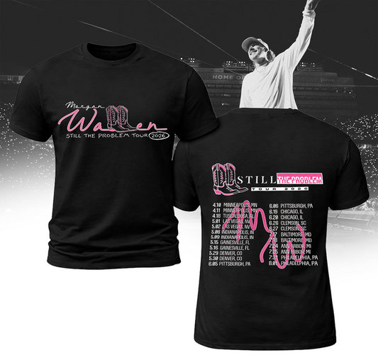 Exclusive Morgan Wallen - Still The Problem Tour 2026 T-Shirt