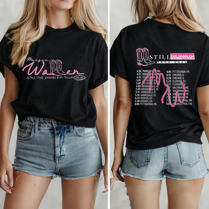 Exclusive Morgan Wallen - Still The Problem Tour 2026 T-Shirt