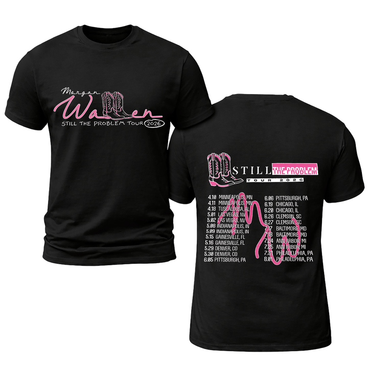 Exclusive Morgan Wallen - Still The Problem Tour 2026 T-Shirt