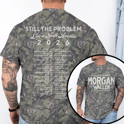 Exclusive Edition Morgan Wallen - Still The Problem Tour 2026 T-Shirt