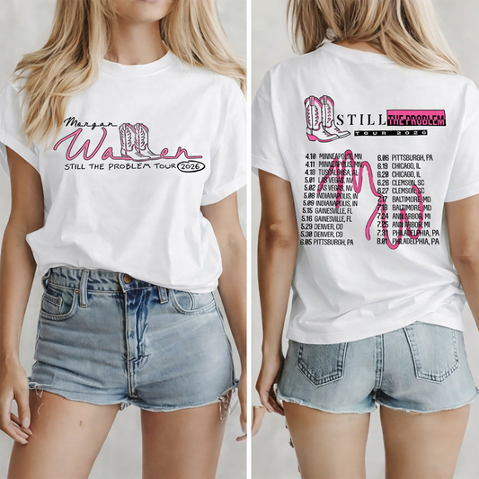 Limited Edition Still The Problem Tour 2026 - Morgan Wallen T-Shirt