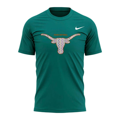 Special 2026 Strikeout Cancer Texas Softball T-Shirt