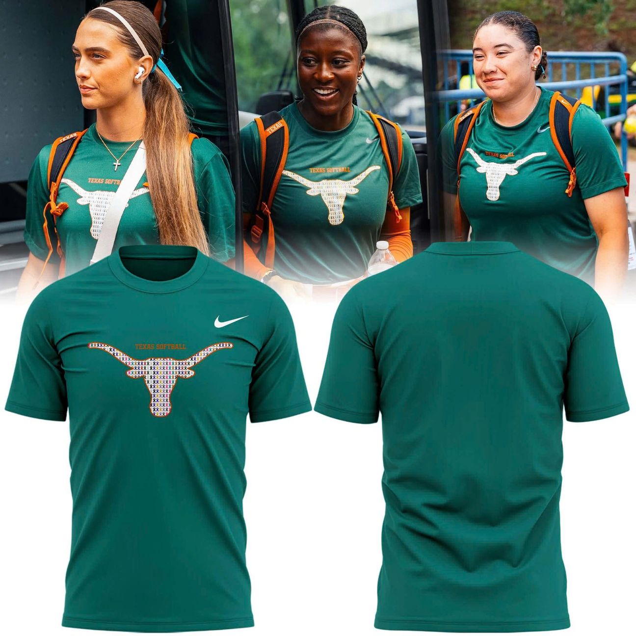 Special 2026 Strikeout Cancer Texas Softball T-Shirt