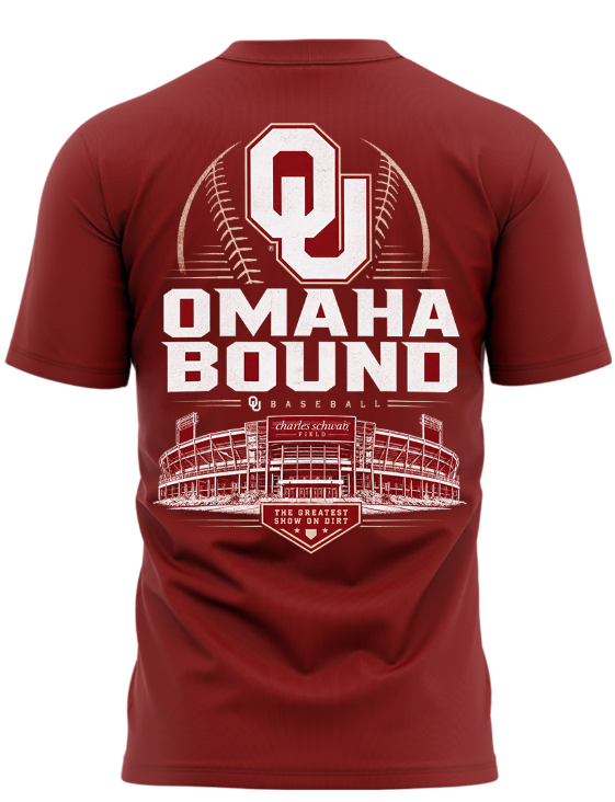 Oklahoma Sooners 2026 College World Series Bound T-Shirt