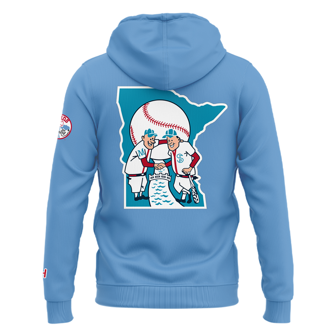 Minnesota Twins Sky Blue Hoodie