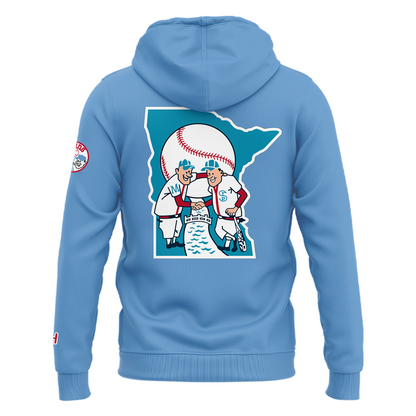 Minnesota Twins Sky Blue Hoodie