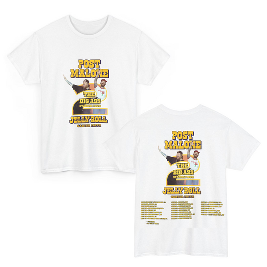 Exclusive THE BIG ASS Stadium Tour Part 2 - Post Malone T-Shirt