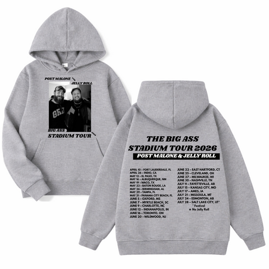 Limited 2026 Hoodie Post Malone - THE BIG ASS Stadium Tour Part 2 Hoodie