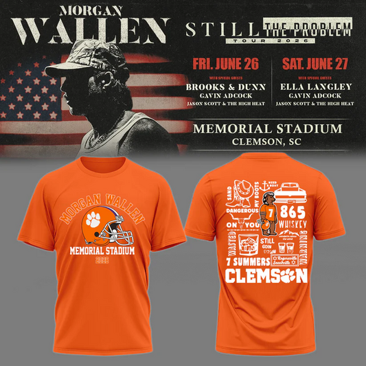 MW x Clemson Tigers Football - Still The Problem Tour 2026 T-Shirt