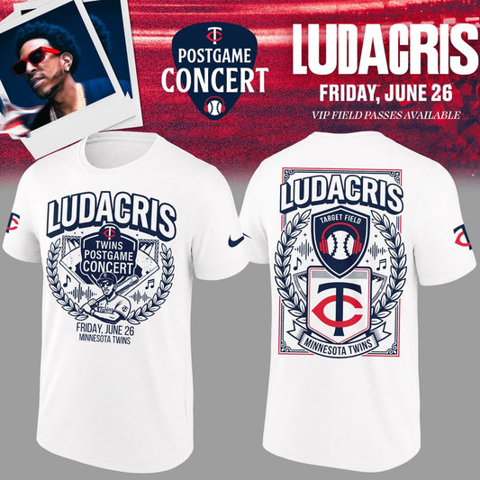 Limited Edition Minnesota Twins x Ludacris Tshirt