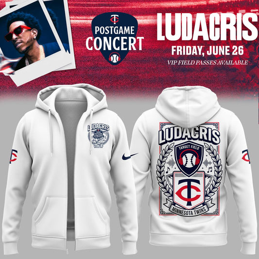 Limited Edition Minnesota Twins x Ludacris ZipHoodie