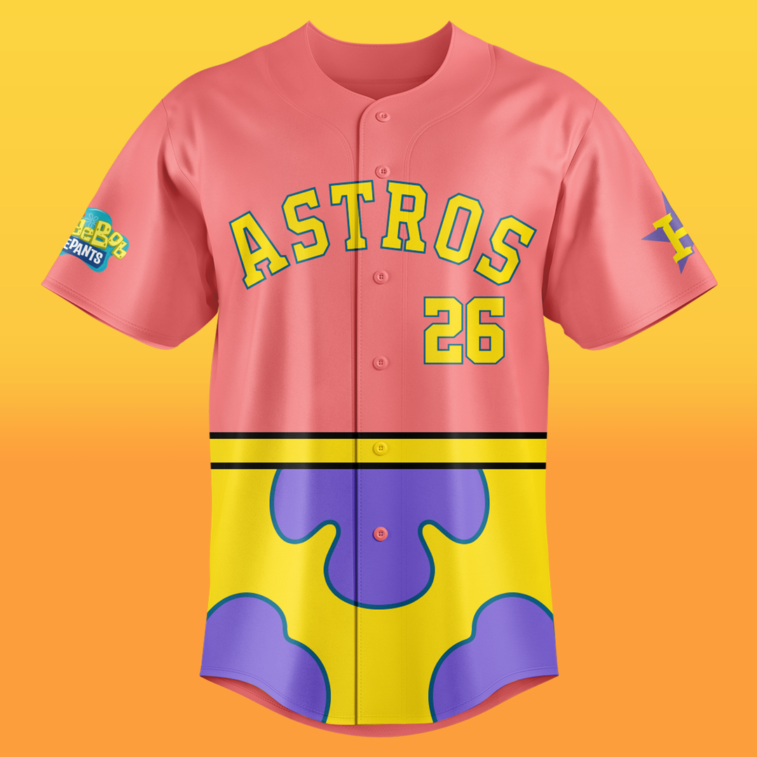 Houston Astros SpongeBob Night 2026 Jersey