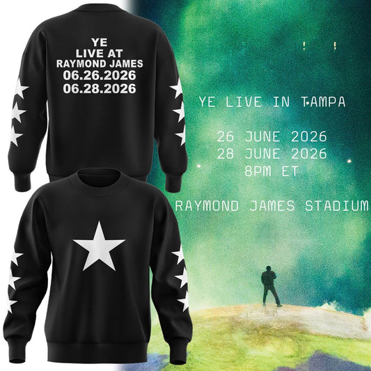 Kanye West Live At Raymond James Stadium Sweatshirt