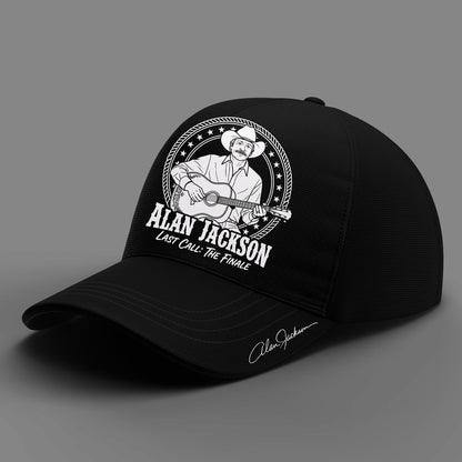 Exclusive Version Alan Jackson "Last Call... The Finale" Black Tshirt 2026