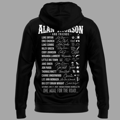 Exclusive Version Alan Jackson "Last Call... The Finale" Black Hoodie 2026