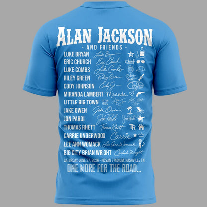 Exclusive Version 2026 Alan Jackson "Last Call... The Finale" Tshirt
