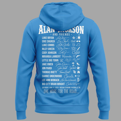 Exclusive Version 2026 Alan Jackson "Last Call... The Finale" Hoodie