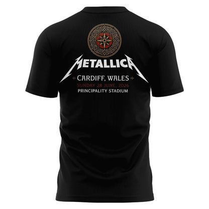 Metallica 2026 M72 World Tour Cardiff, Wales Limited T-shirt