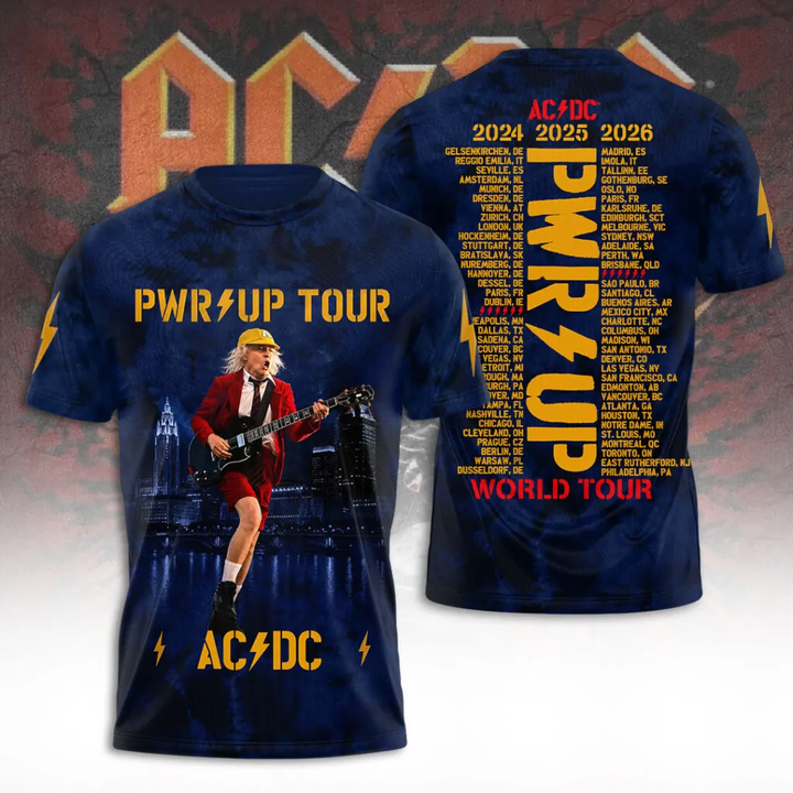 Perfect Edition Power Up Tour 2026 AC/DC T-Shirt