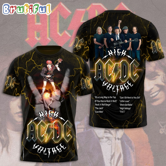 Exclusive 2026 AC/DC North America Power Up Tour T-Shirt