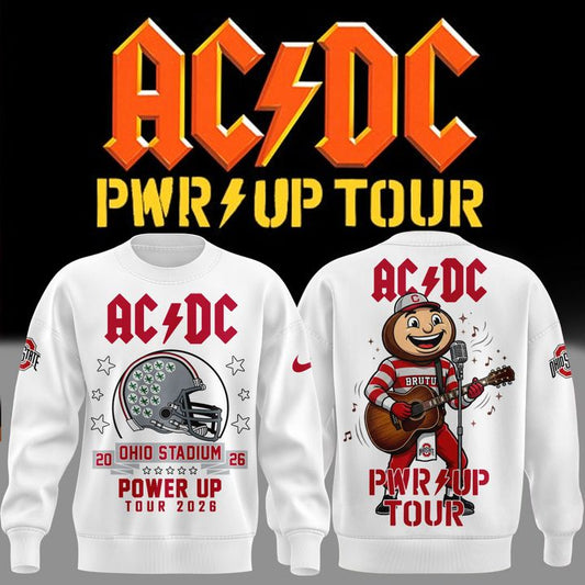 Exclusive Sweatshirt AC/DC North America Power Up Tour 2026 Sweatshirt